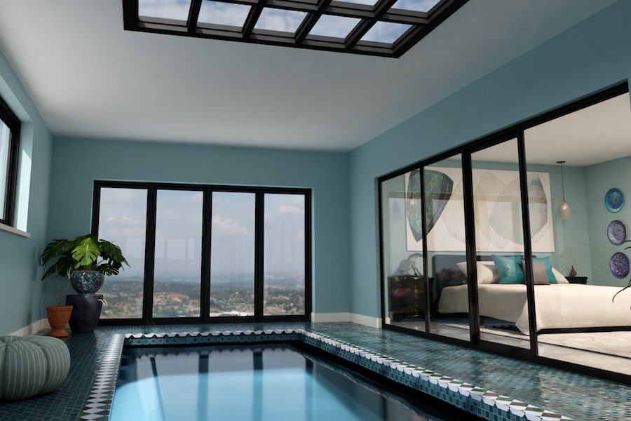 austin poolhouse remodel high end residential interior design austin texas